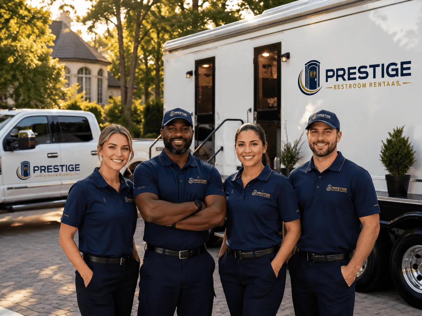 Trusted Luxury Portable Restrooms company in Climax, MI